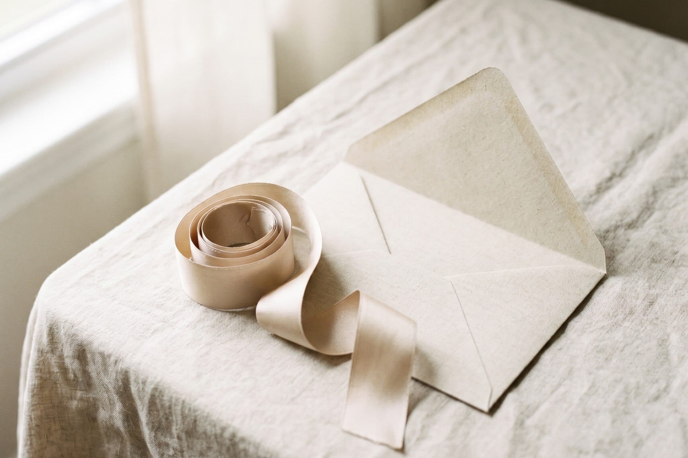 Pieces laid out together for a release, on a warm neutral ground